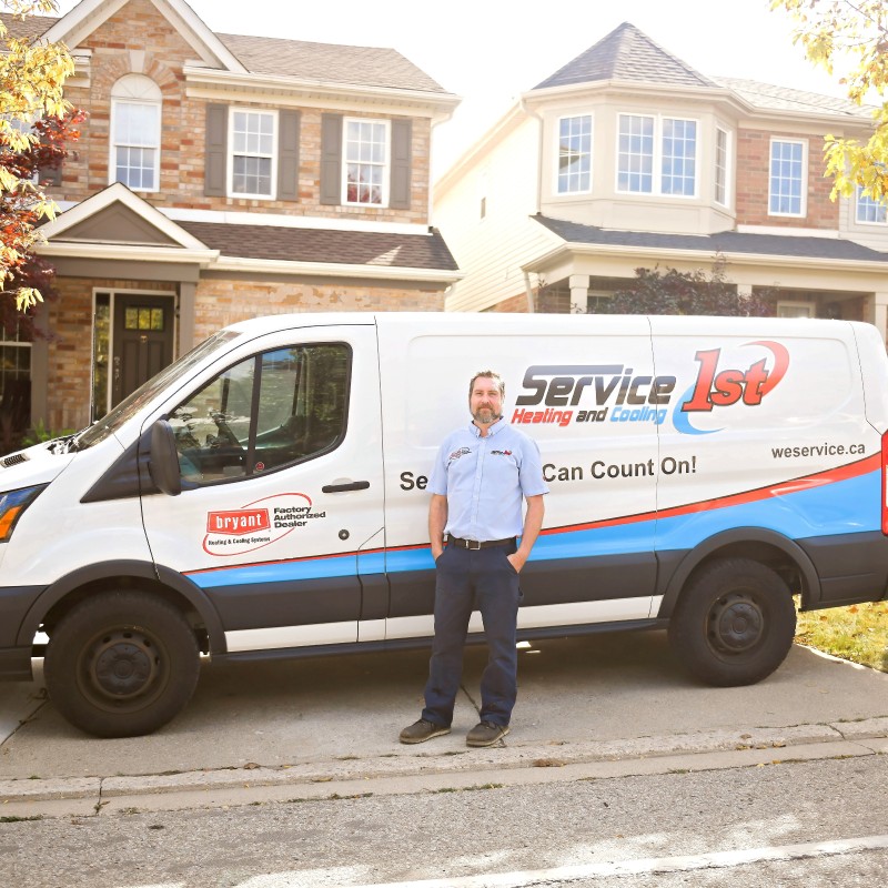 Service 1st Silas and van