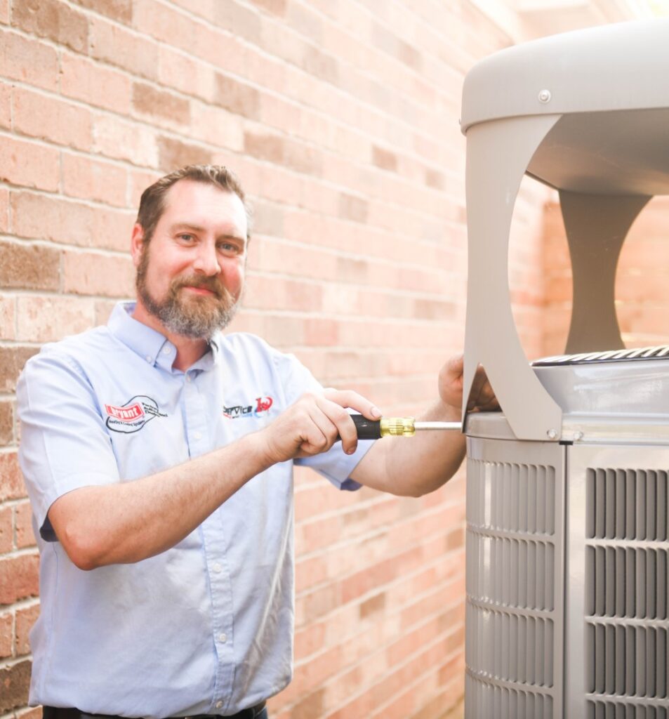 Silas at heat pump