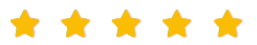 5 stars transparent