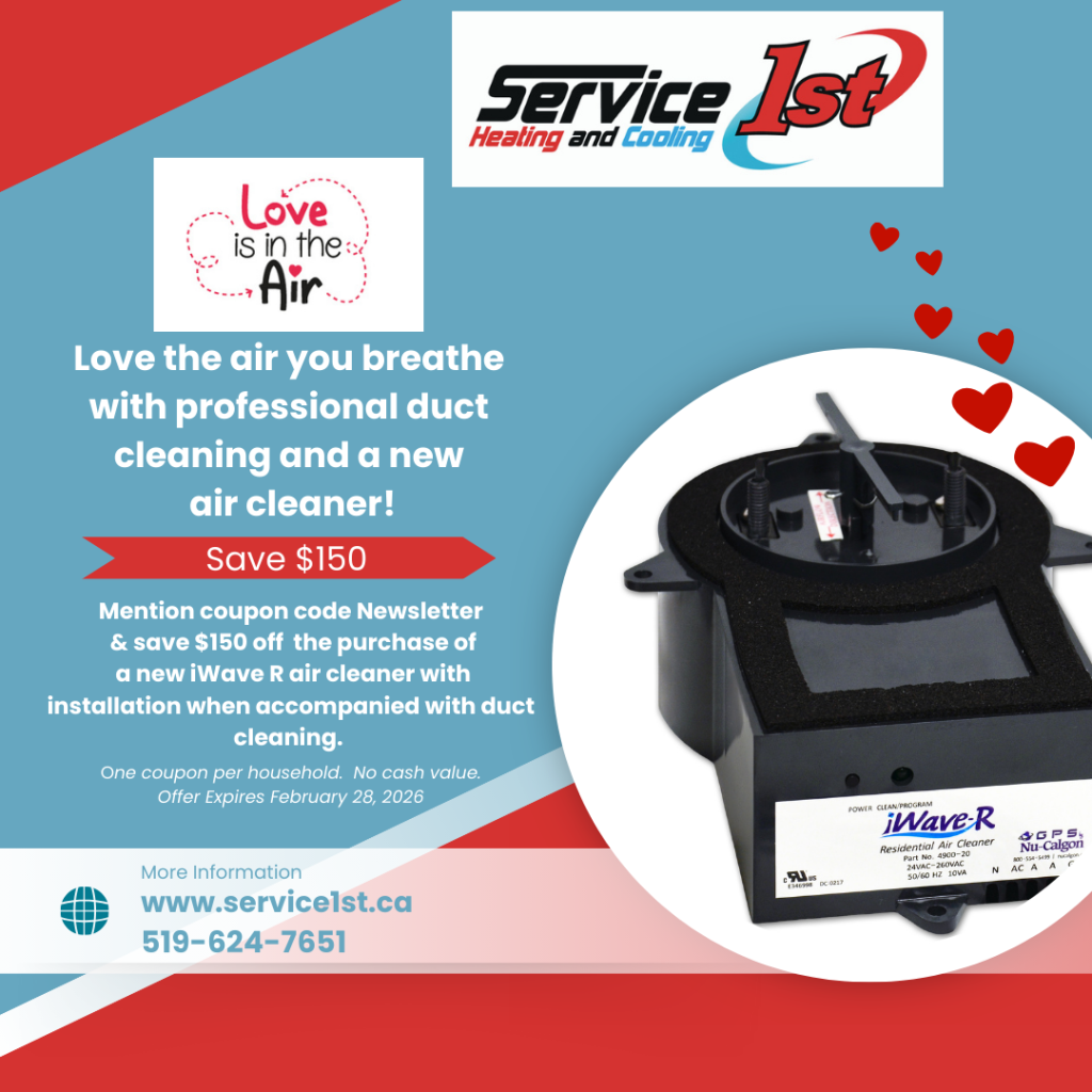 duct cleaning and air purifier promo